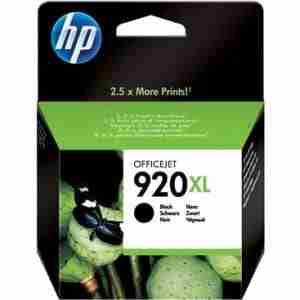 HP 920XL High Yield Black Original Ink Cartridge (CD975AE)
