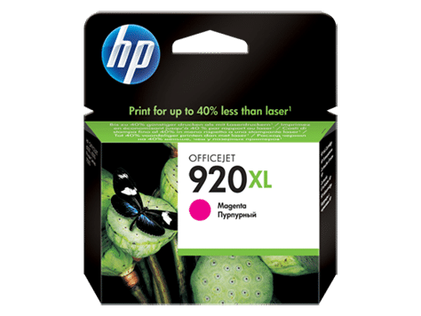 HP 920XL High Yield Magenta Original Ink Cartridge (CD973AE)