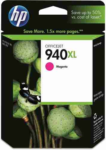 HP 940XL High Yield Magenta Original Ink Cartridge (C4908AE)