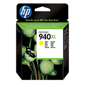 HP 940XL High Yield Yellow Original Ink Cartridge (C4909AE)