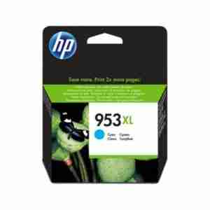 HP 953XL High Yield Cyan Original Ink Cartridge (F6U16AE)