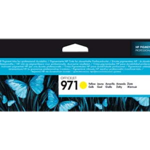 HP 971 Yellow Original Ink Cartridge (CN624AE)