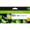 HP 971XL High Yield Cyan Original Ink Cartridge (CN626AE)
