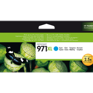 HP 971XL High Yield Cyan Original Ink Cartridge (CN626AE)