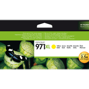 HP 971XL High Yield Yellow Original Ink Cartridge (CN628AE)