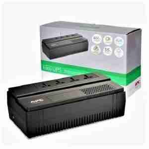 Plug and play APC BV1000I-MSX UPS for routers, computers, and modems