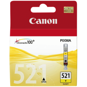 Canon CLI-521Y Yellow Ink Cartridge