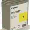Canon PFI-107 Yellow Dye Ink Tank cartridge