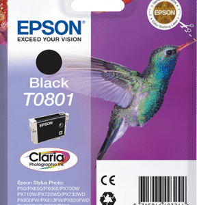 Epson T0801 Black Ink Cartridge