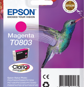 Epson T0803 Magenta Ink Cartridge