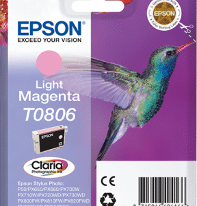 Epson T0806 Light Magenta Ink Cartridge