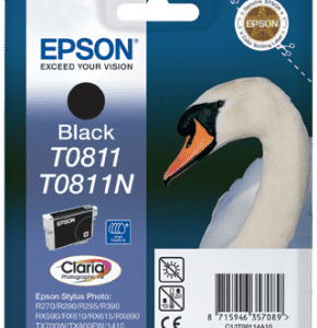 Epson T0811 Black Ink Cartridge (High Capacity)