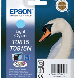 Epson T0815 Light Cyan Ink Cartridge (High Capacity)