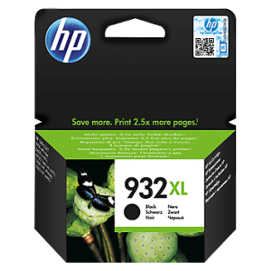 HP 932XL High Yield Black Original Ink Cartridge (CN053AE)