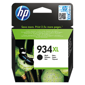 HP 934XL High Yield Black Original Ink Cartridge (C2P23AE)