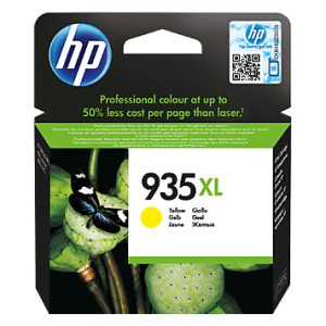 HP 935XL High Yield Yellow Original Ink Cartridge (C2P26AE)
