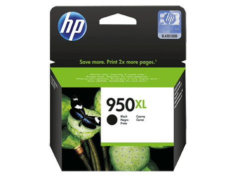 HP 950XL High Yield Black Original Ink Cartridge (CN045AE)