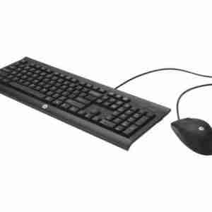 HP USB Keyboard & Mouse C2500 (Black)