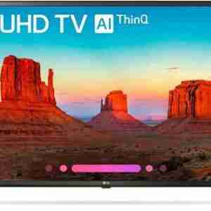 LG 49UK6300PUE 49-Inch 4K Ultra HD Smart LED TV (2018 Model)
