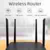 4G WiFi router black 4 antenna model: LT210F Faiba 4g-Safaricom, Airtel , Telkom Universal 4G Router