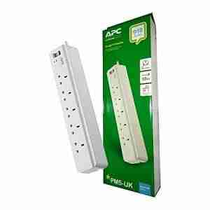APC Essential SurgeArrest 5 outlets 230V UK PM5-UK Power Extension Cable