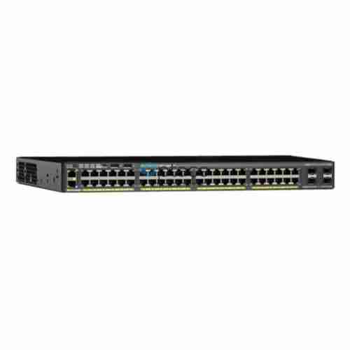 Cisco Catalyst WS-C2960X-48LPS-L 48 Port Ethernet Switch with 370 Watt PoE,Black