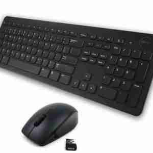 Dell Wireless Keyboard and Mouse- KM636 (black)