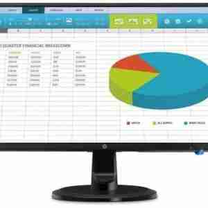 1RM28AA HP N246V 23.8" Inch Wall Mountable Monitor Black Color