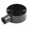 1 Way circular Junction Box 20mm