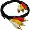 3 Rca to 3 Rca 1.5M Cable