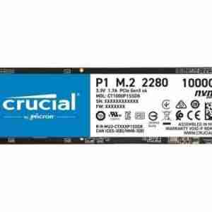 CT1000P1SSD8 CRUCIAL P1 INTERNAL SSD M.2 PCIe Gen 3*4 NVMe 2280 1TB