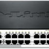 D-Link 24-port switch with combo SFP for fiber connectivity