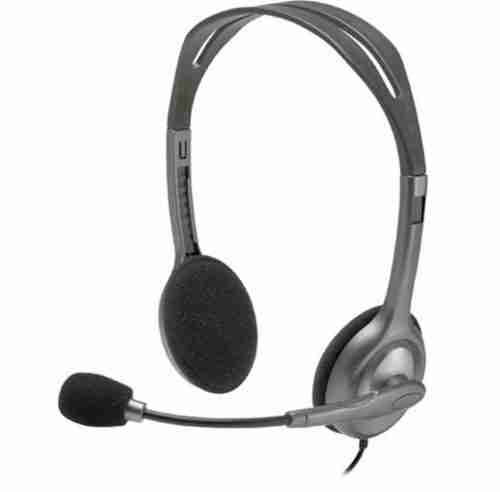 Logitech Stereo Headset H111. Black (3.5 MM JACK) - 981-000593