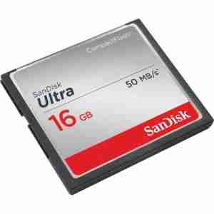 SanDisk Compact Flash Card 16GB,SDCFHS-016G-G46