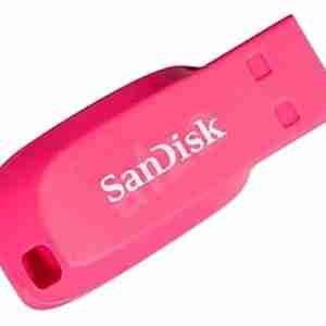 SanDisk Cruzer Blade 16GB Electric Pink, SDCZ50C-016G-B35PE