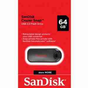 SanDisk Cruzer Snap 64GB, SDCZ62-064G-G3