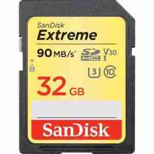 SanDisk Extreme SDHC Card 32GB. SDSDXVE-032G-GNCIN