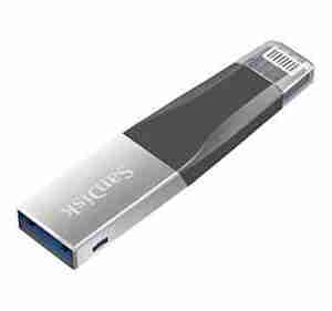 SanDisk Ixpand Mini Flat Dry-SDIX40N-128G-GN6NE