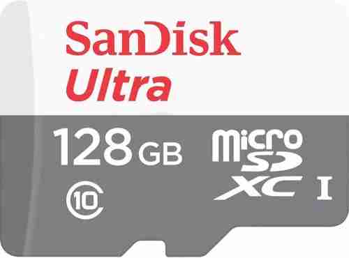SanDisk MicroSD CLASS 10 80MBPS 128GB, SDSQUNS-128G-GN6TA