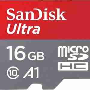 SanDisk MicroSD CLASS 10 98MBPS 016GB W/O ADAPTER, SDSQUAR-016G-GN6MN