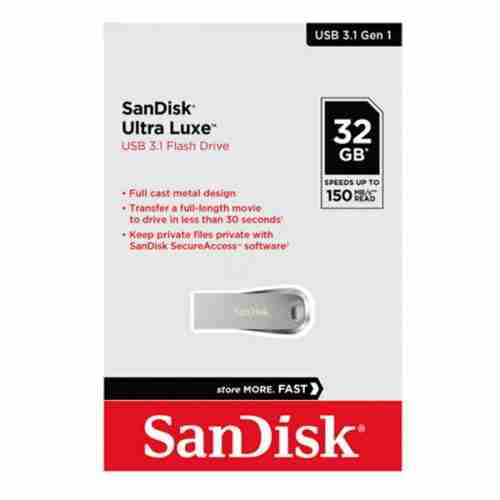 SanDisk Ultra Luxe 32GB, SDCZ74-032G-G46