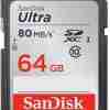 SanDisk Ultra SDXC 64GB 80MB/s Class 10 UHS-I, SDSDUNC-064G-GN6IN