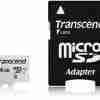 Transcend 64GB microSD w/ adapter UHS-I U1, TS64GUSD300S-A
