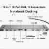 VENTION TYPE C TO MULTI-FUNCTION 10 IN 1 DOCKING STATION - VEN-THOHAH