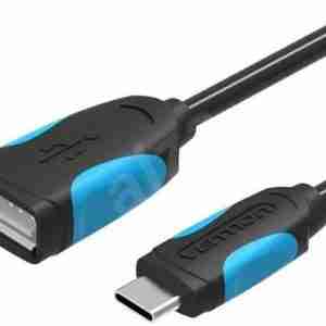 VENTION TYPE C TO USB 3.0 FEMALE CABLE 0.1 METER - VEN-VAS-A51-B010