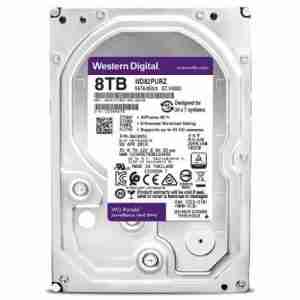 WD Purple Surveillance Hard Drive - 8 TB, 256 MB, 7200 rpm,WD82PURZ