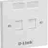 D-Link NFP-0WHI21 Dual Port Faceplate Front View