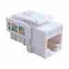D-Link NKJ-C6WHI1B21 Cat6 UTP Keystone Jack Front View