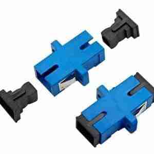 FIBRE OPTIC ADAPTORS (SC Simplex Adaptor MM - Blue)