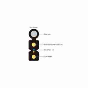 FTTH DROP CABLE SM G657A2 – OUTDOOR 2 Core